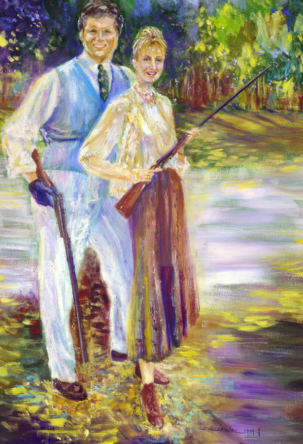 Custom One of a Kind Commissioned Art by Diane La Ware&nbsp;Oil Painting People Portraits&nbsp;Pet Portraits&nbsp;Home Portraits&nbsp;Phone 570. 445.4550